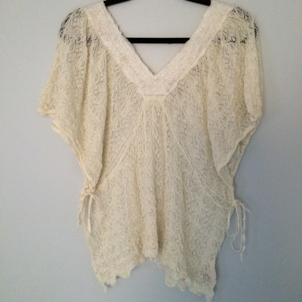 Anthropologie “knitted & knotted” top